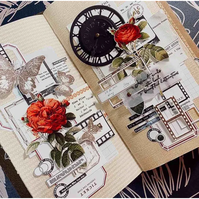 Vintage Rose PET tape