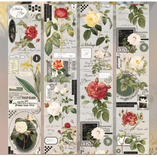 Vintage Rose PET tape