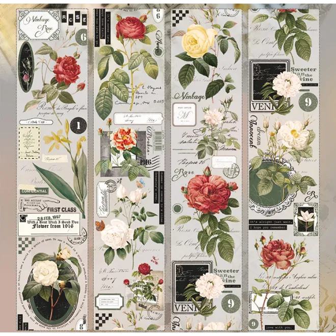 Vintage Rose PET tape