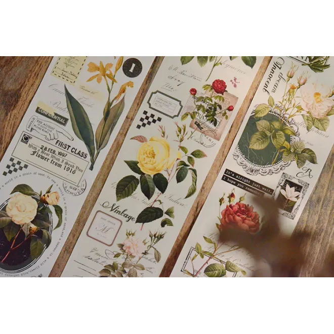 Vintage Rose PET tape