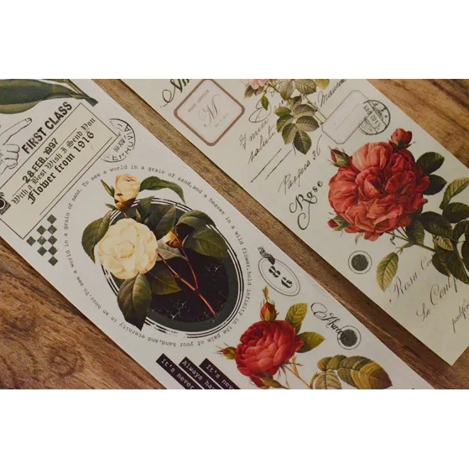 Vintage Rose PET tape