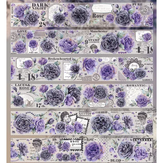 Dark Night Rose PET tape