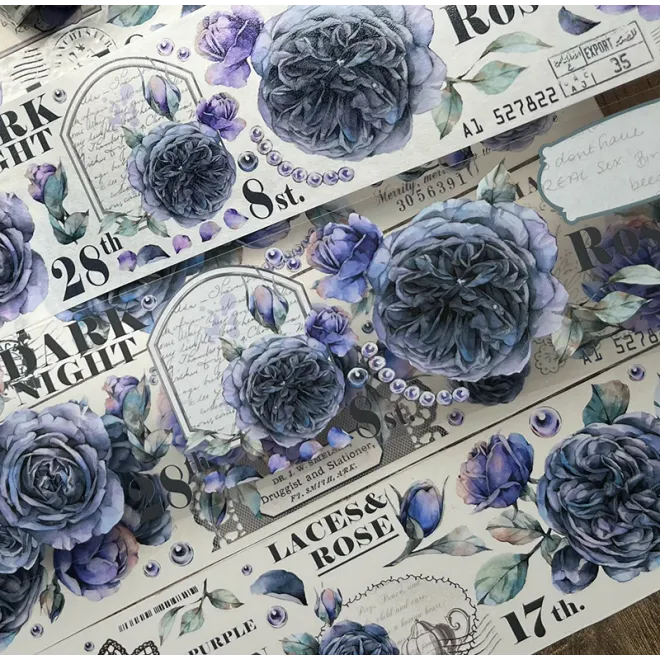 Dark Night Rose PET tape