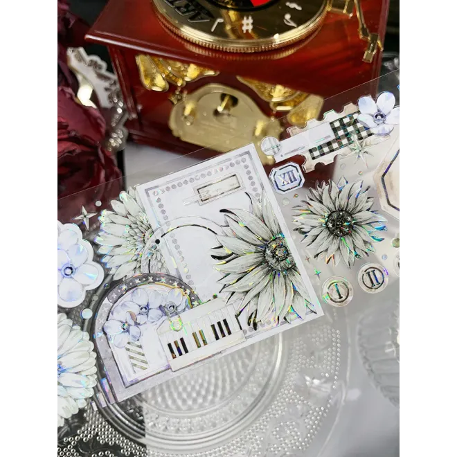 White Flower Pet tape 