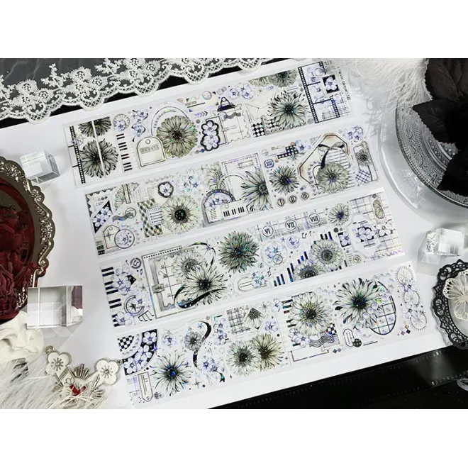 White Flower Pet tape 