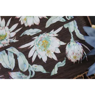 Green Epiphyllum Floer PET tape 