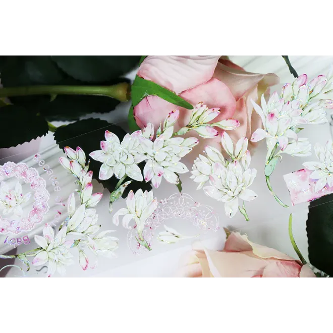 Lily Flower PET tape