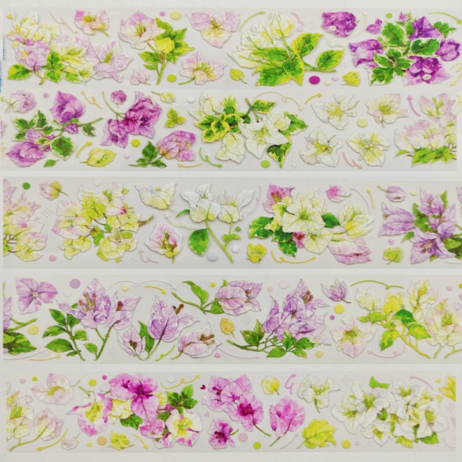 Liliac Florals PET tape