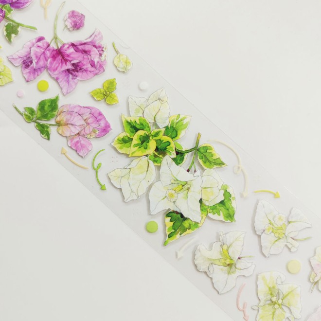 Liliac Florals PET tape