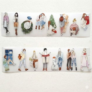 WINDRY R Mistletoe MATTE PET TAPE