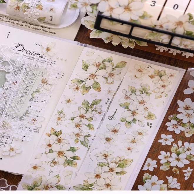 GREEN BEAUTY FLOWER PET TAPE