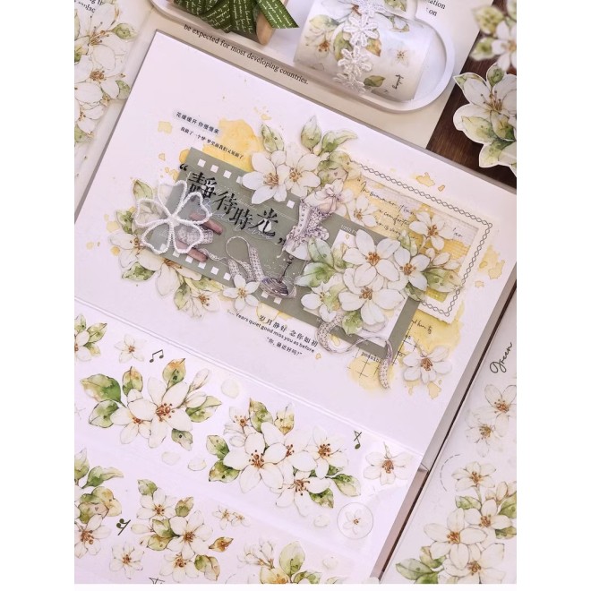 GREEN BEAUTY FLOWER PET TAPE