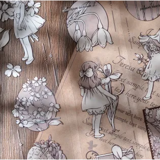 Whispering to flowers pet tape