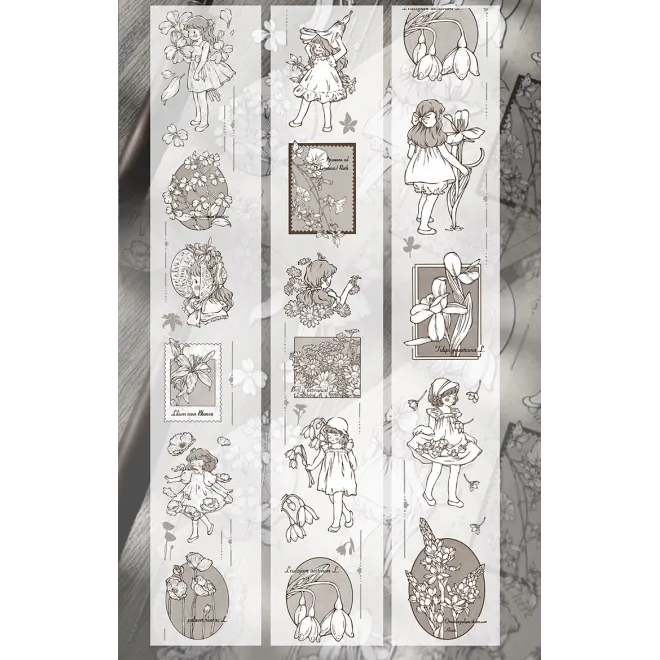 Whispering to flowers pet tape