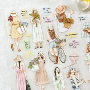 WINDRY R Sunny days Matte Pet Tape