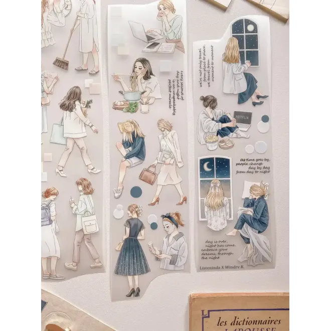 WINDRY R DAY TO NIGHT MATTE PET TAPE