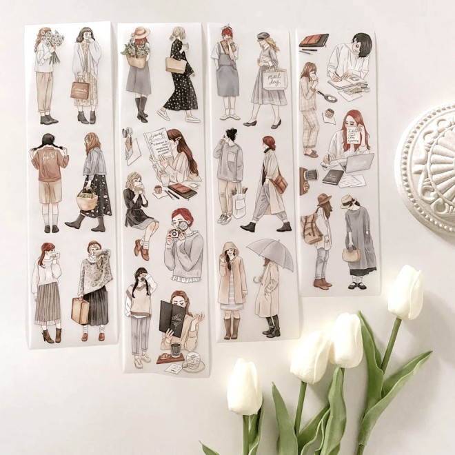 WINDRY R HELLO matte PET tape