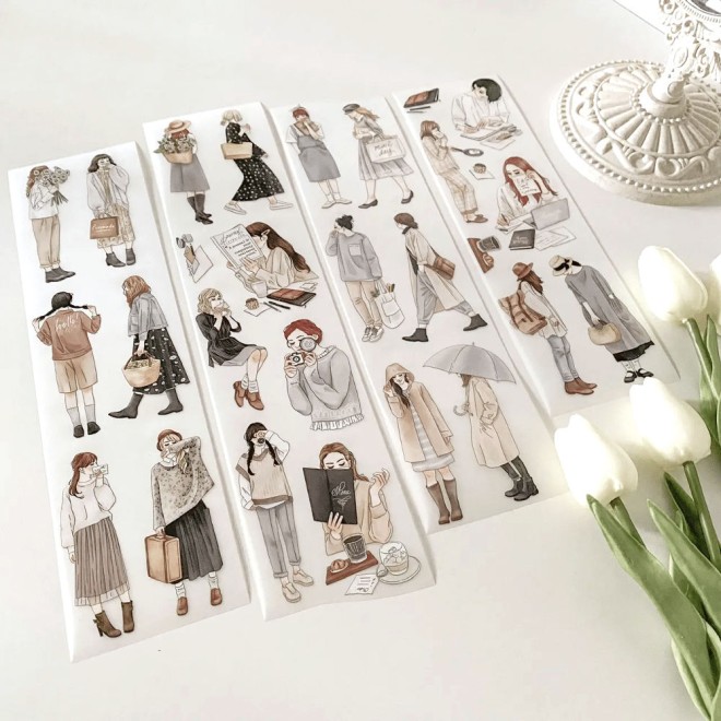 WINDRY R HELLO matte PET tape