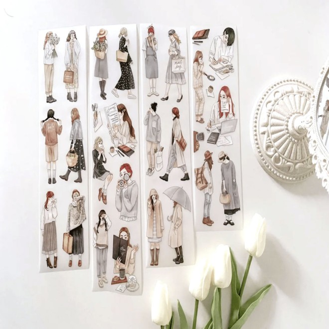 WINDRY R HELLO matte PET tape