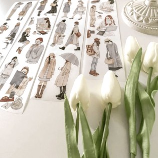 WINDRY R HELLO matte PET tape