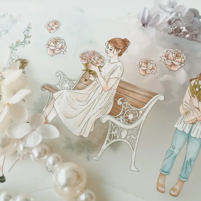 WINDRY R BOUQUETS MATTE PET TAPE