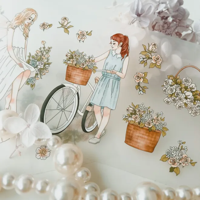 WINDRY R BOUQUETS MATTE PET TAPE