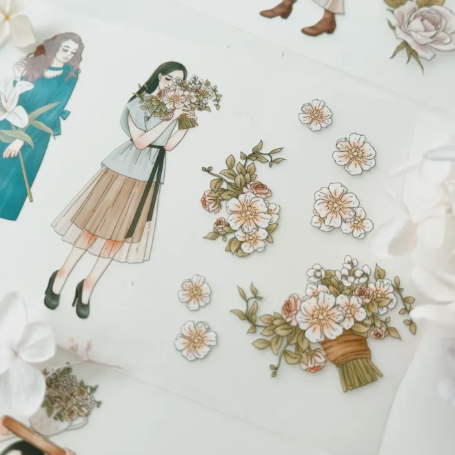 WINDRY R BOUQUETS MATTE PET TAPE