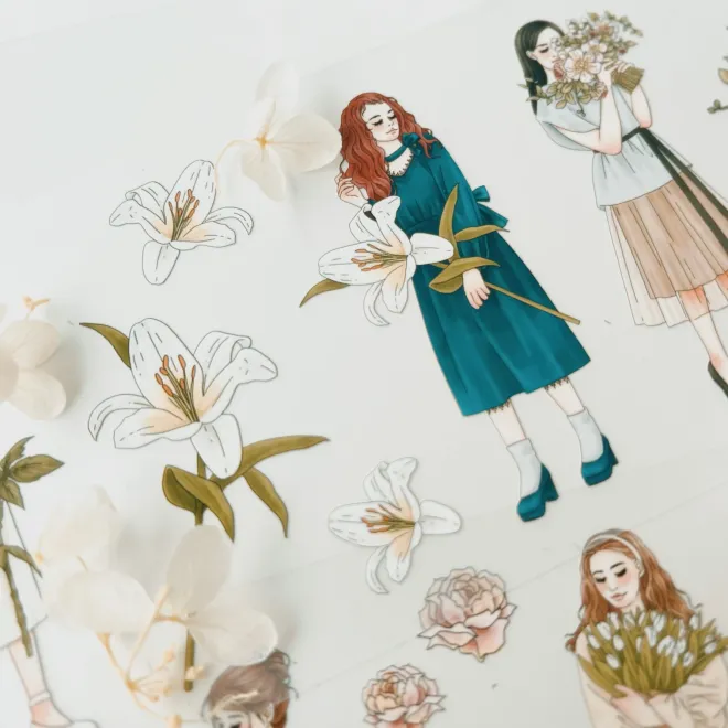 WINDRY R BOUQUETS MATTE PET TAPE