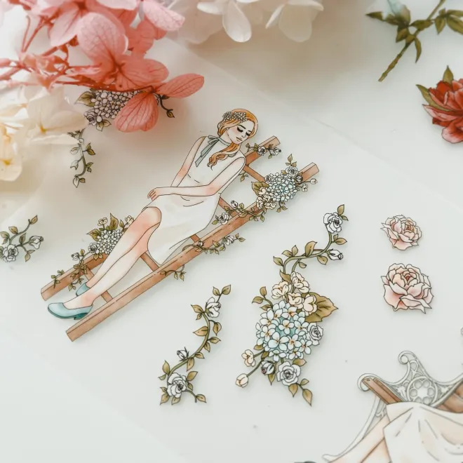 WINDRY R BOUQUETS MATTE PET TAPE