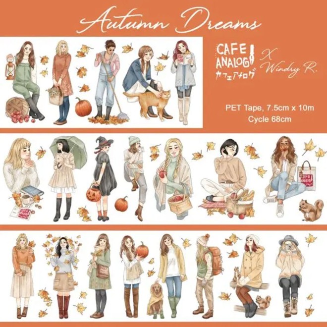 Windry R Autumn Dream matte PET TAPE 