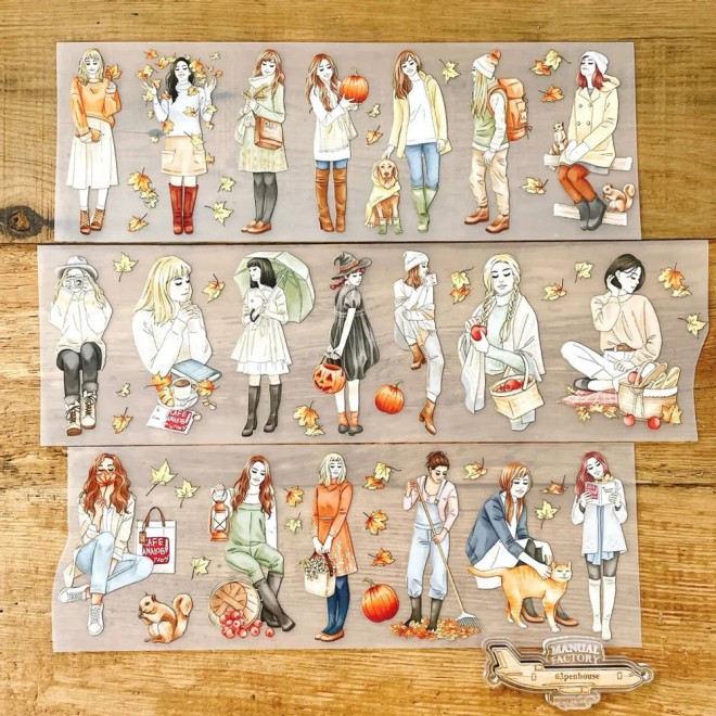 Windry R Autumn Dream matte PET TAPE 