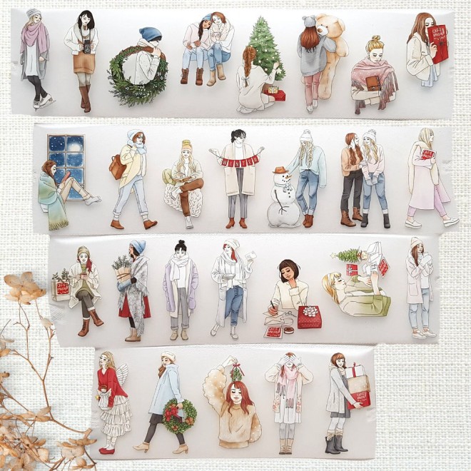 WINDRY R Mistletoe MATTE PET TAPE