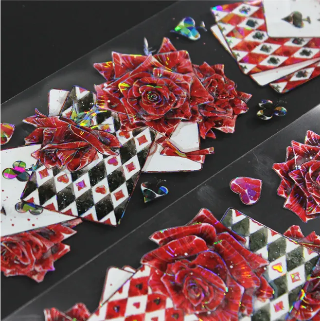 Spades and roses PET TAPE