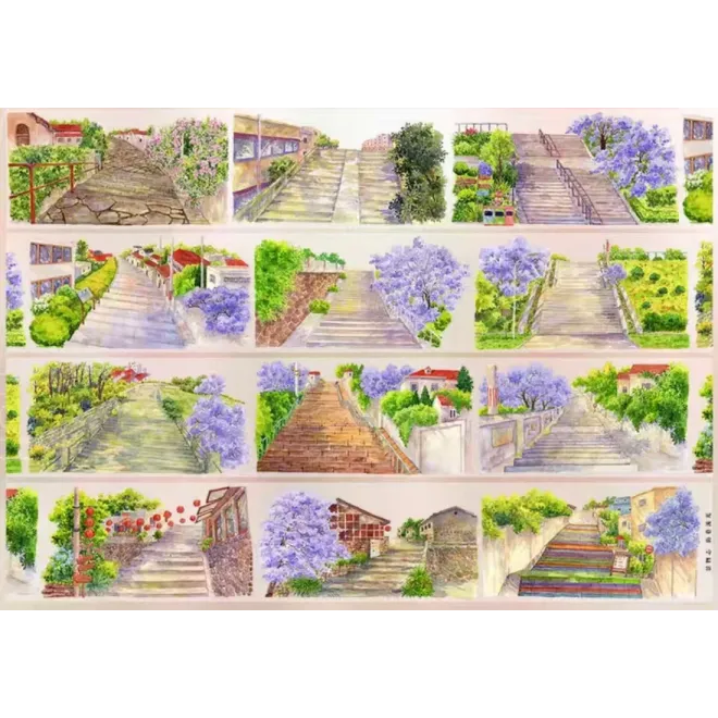 Lavender Stairway PET tape