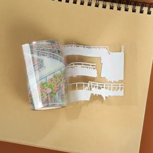 Flower Bridge PET tape