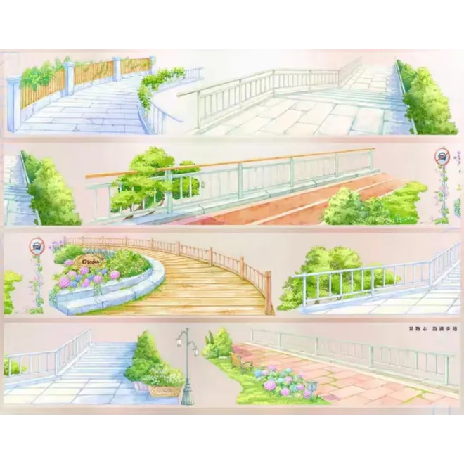 Flower Path PET tape