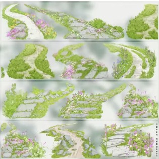 Walking Trial PET tape