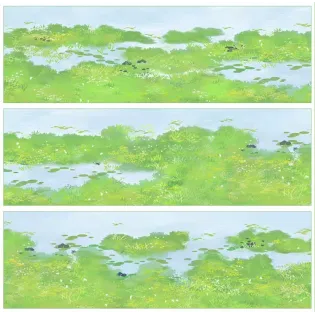 Shore Grassland 2 WASHI tape