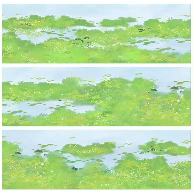 Shore Grassland 2 WASHI tape