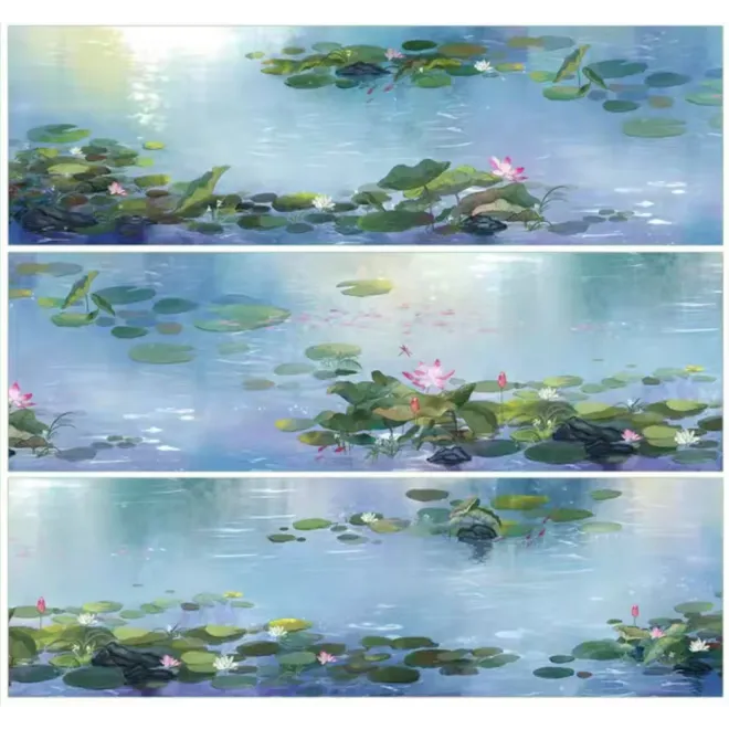 Daytime Lotus Pond WASHI tape