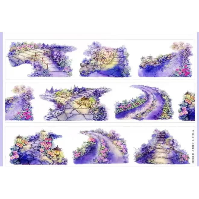 Violet Light Pathway WASHI tape