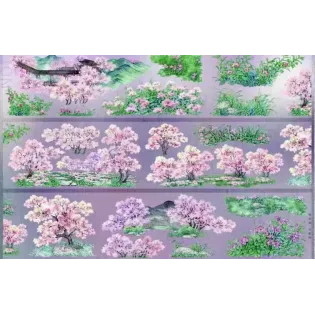 Spring Tree PET tape