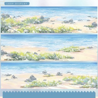 White Sand Coast PET tape