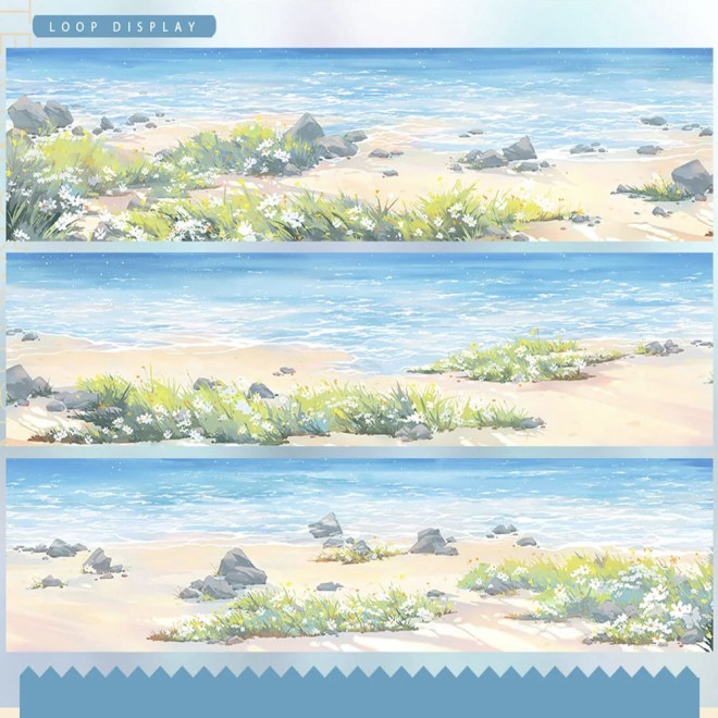 White Sand Coast PET tape