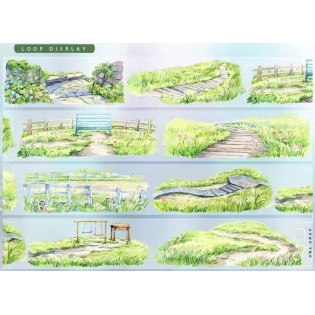 Walkway Grassland PET tape