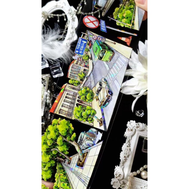 Highway Streetscape PET tape