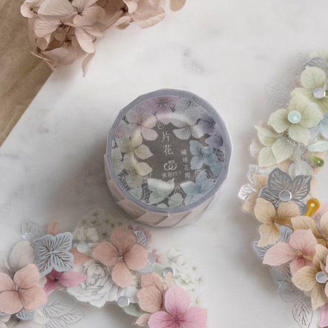 Loi Design Hydrangea Petals PET Tape