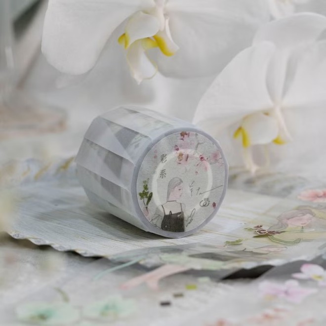 Loi Design Colorful Orchid PET Tape