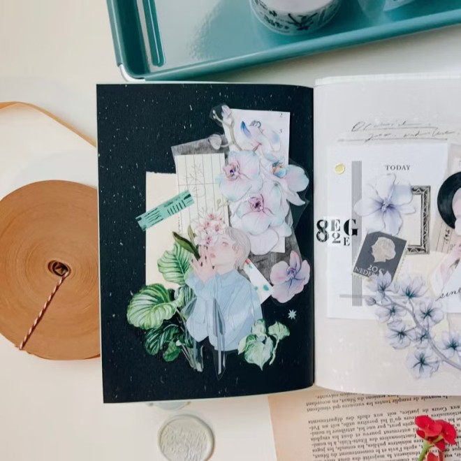 Loi Design Colorful Orchid PET Tape