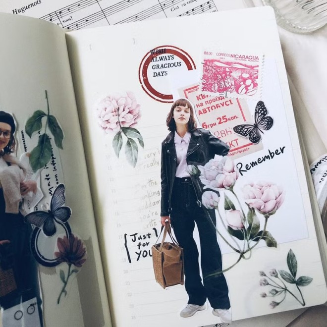 LOI ROSE FLORAL PET Tape